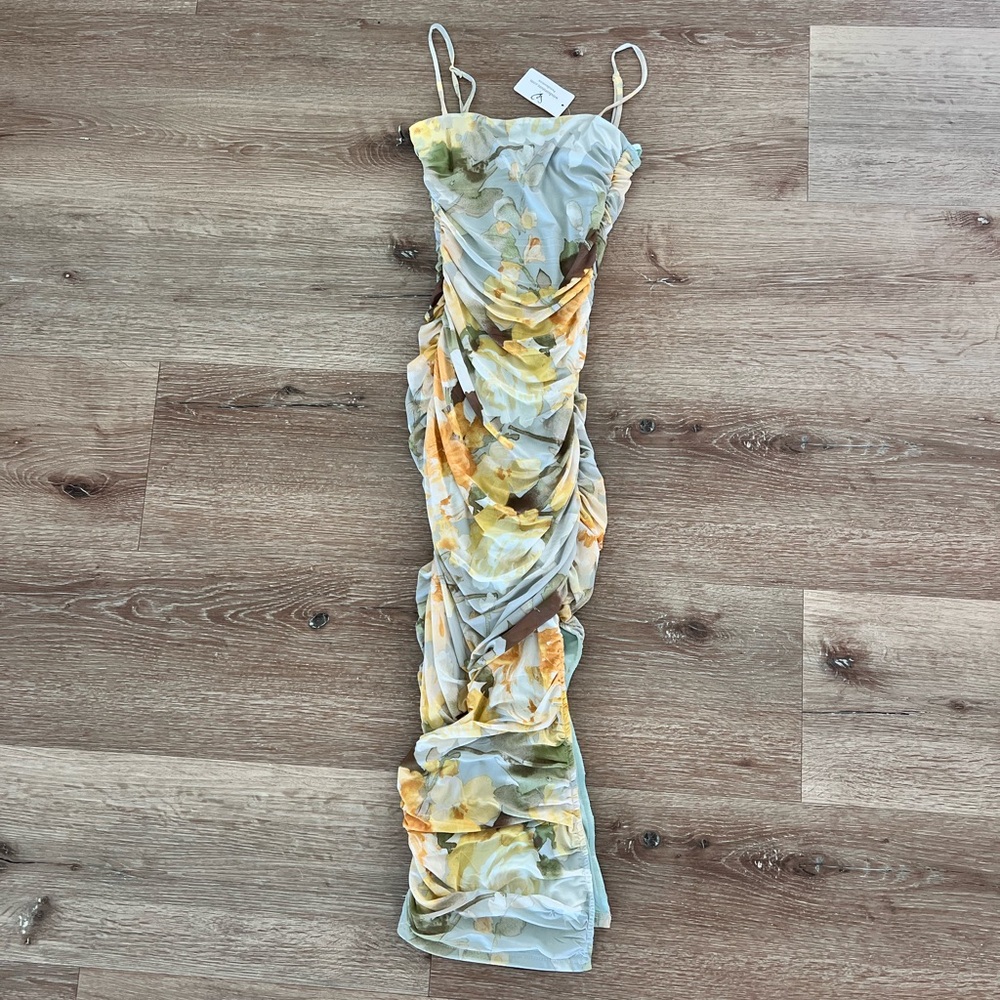 NWT Windsor floral midi dress